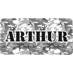 Camo Mini / Bicycle License Plate (4 Holes) (Personalized)