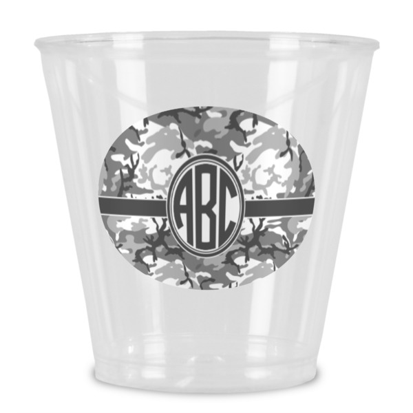 Custom Camo Plastic Shot Glass (Personalized)