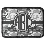 Camo Iron On Rectangle Patch w/ Monogram