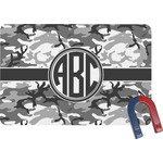 Camo Rectangular Fridge Magnet (Personalized)