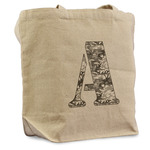 Camo Reusable Cotton Grocery Bag - Single (Personalized)