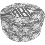 Camo Round Pouf Ottoman (Personalized)