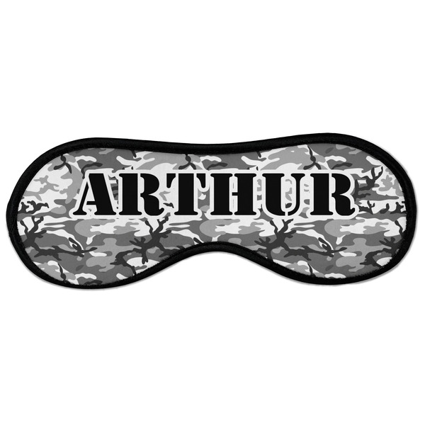 Custom Camo Sleeping Eye Masks - Large (Personalized)