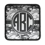 Camo Iron On Square Patch w/ Monogram