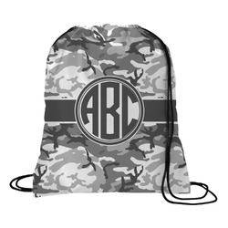 Camo Drawstring Backpack - Large (Personalized)
