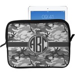 Camo Tablet Case / Sleeve - Large (Personalized)