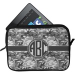 Camo Tablet Case / Sleeve - Small (Personalized)