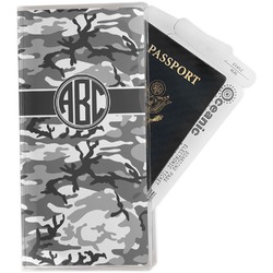 Camo Travel Document Holder