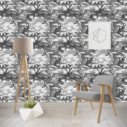 Camo Wallpaper & Surface Covering (Water Activated - Removable)
