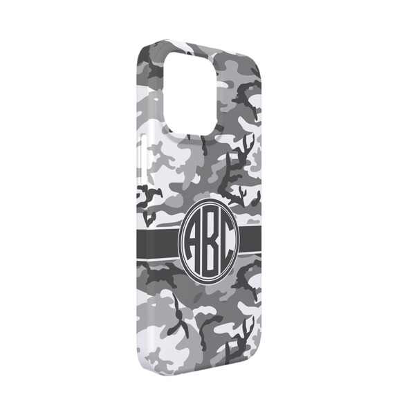 Custom Camo iPhone Case - Plastic - iPhone 13 Mini (Personalized)