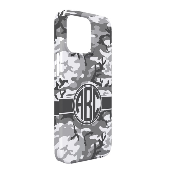 Custom Camo iPhone Case - Plastic - iPhone 13 Pro Max (Personalized)