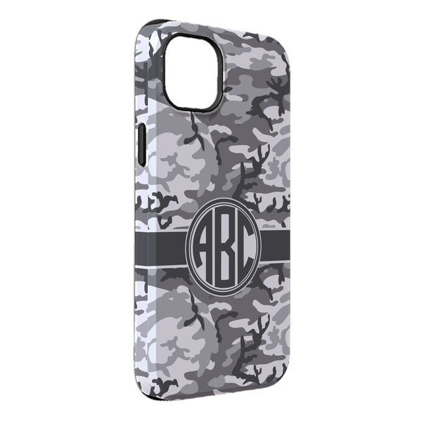 Custom Camo iPhone Case - Rubber Lined - iPhone 14 Plus (Personalized)