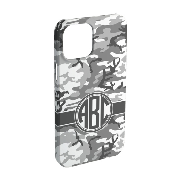 Custom Camo iPhone Case - Plastic - iPhone 15 Pro (Personalized)