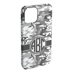 Camo iPhone Case - Plastic - iPhone 15 Pro Max (Personalized)