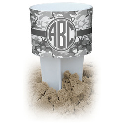 Camo White Beach Spiker Drink Holder (Personalized)