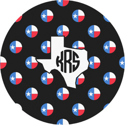 Texas Polka Dots Multipurpose Round Labels - 1" (Personalized)