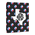 Texas Polka Dots Canvas Print - 16x20 (Personalized)