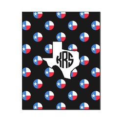 Texas Polka Dots Wood Print - 16x20 (Personalized)