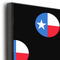 Texas Polka Dots 20x30 Wood Print - Closeup