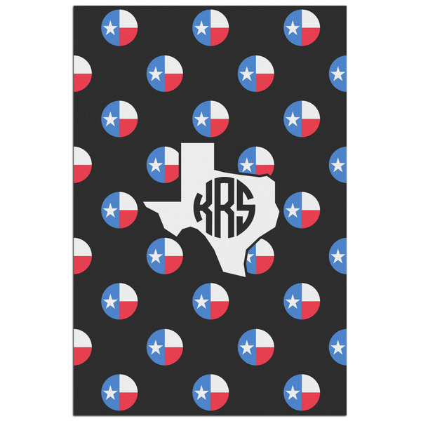 Custom Texas Polka Dots Poster - Matte - 24x36 (Personalized)