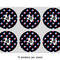 Texas Polka Dots 3" Multipurpose Round Labels - Sheet