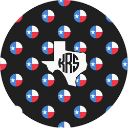 Texas Polka Dots Multipurpose Round Labels - 3" (Personalized)