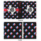 Texas Polka Dots 3 Ring Binders - Full Wrap - 1" - APPROVAL