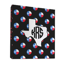 Texas Polka Dots 3 Ring Binder - Full Wrap - 1" (Personalized)
