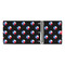 Texas Polka Dots 3 Ring Binders - Full Wrap - 3" - OPEN INSIDE