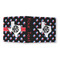 Texas Polka Dots 3 Ring Binders - Full Wrap - 3" - OPEN OUTSIDE