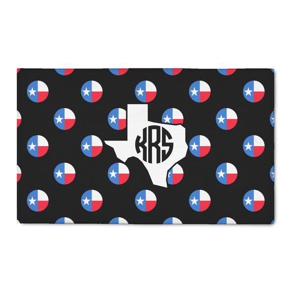 Custom Texas Polka Dots 3' x 5' Indoor Area Rug (Personalized)