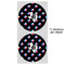 Texas Polka Dots 5" Multipurpose Round Label - Sheet