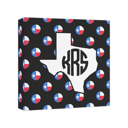 Texas Polka Dots Canvas Print - 8x8 (Personalized)