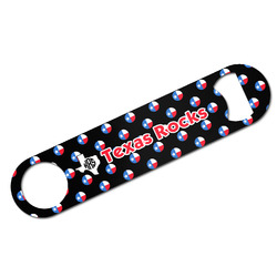 Texas Polka Dots Bar Bottle Opener w/ Monogram