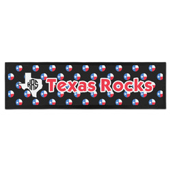 Texas Polka Dots Bar Mat (Personalized)