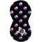 Texas Polka Dots Burp Peanut Shaped Flat