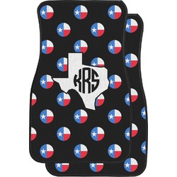 Texas Polka Dots Car Floor Mats (Personalized)