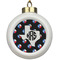 Texas Polka Dots Ceramic Ball Ornaments Parent