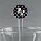 Texas Polka Dots Clear Plastic 7" Stir Stick - Round - Main