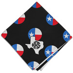 Texas Polka Dots Cloth Dinner Napkin - Single w/ Monogram