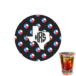 Texas Polka Dots Printed Drink Topper - 1.5" (Personalized)