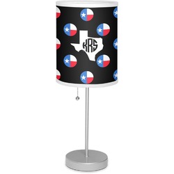 Texas Polka Dots 7" Drum Lamp with Shade Linen (Personalized)