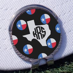 Texas Polka Dots Golf Ball Marker - Hat Clip