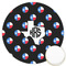 Texas Polka Dots Icing Circle - Large - Front