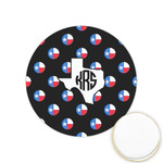 Texas Polka Dots Printed Cookie Topper - 1.25" (Personalized)