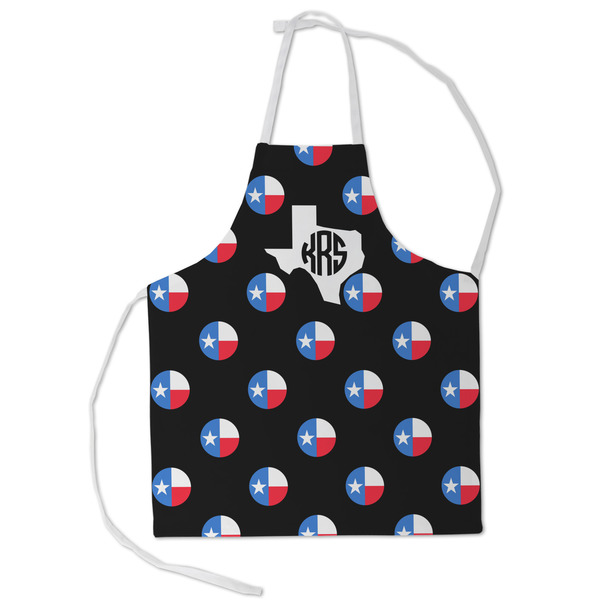 Custom Texas Polka Dots Kid's Apron - Small (Personalized)