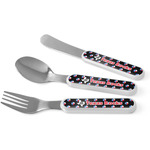 Texas Polka Dots Kid's Flatware (Personalized)