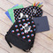 Texas Polka Dots Large Backpack - Black - With Stuff