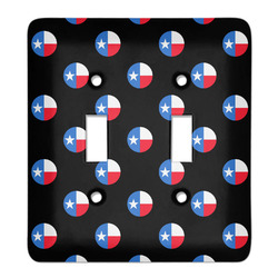 Texas Polka Dots Light Switch Cover (2 Toggle Plate)