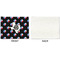 Texas Polka Dots Linen Placemat - APPROVAL Single (single sided)